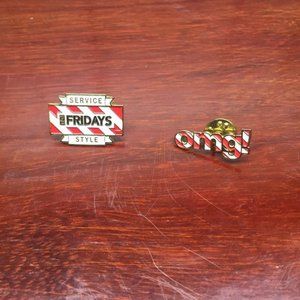 TGI Fridays Pin Set